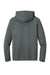 A4 A4N3409 Mens Performance Moisture Wicking Long Sleeve Hooded T-Shirt Hoodie Graphite Grey Flat Back