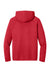 A4 A4N3409 Mens Performance Moisture Wicking Long Sleeve Hooded T-Shirt Hoodie Scarlet Red Flat Back