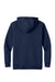 A4 A4N3528 Mens Softek Long Sleeve Hooded T-Shirt Hoodie Navy Blue Flat Back