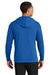 A4 A4N3528 Mens Softek Long Sleeve Hooded T-Shirt Hoodie Royal Blue Model Back