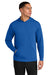 A4 A4N3528 Mens Softek Long Sleeve Hooded T-Shirt Hoodie Royal Blue Model Front