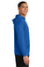 A4 A4N3528 Mens Softek Long Sleeve Hooded T-Shirt Hoodie Royal Blue Model Side