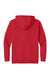 A4 A4N3528 Mens Softek Long Sleeve Hooded T-Shirt Hoodie Scarlet Red Flat Back