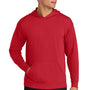 A4 Mens Softek Long Sleeve Hooded T-Shirt Hoodie - Scarlet Red - COMING SOON