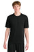 A4 A4N3531 Mens AirFlex Short Sleeve Crewneck T-Shirt Black Model Front