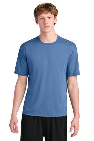 A4 A4N3531 Mens AirFlex Short Sleeve Crewneck T-Shirt Light Blue Model Front