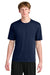 A4 A4N3531 Mens AirFlex Short Sleeve Crewneck T-Shirt Navy Blue Model Front