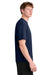 A4 A4N3531 Mens AirFlex Short Sleeve Crewneck T-Shirt Navy Blue Model Side