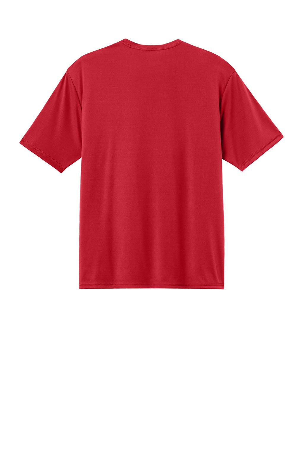 A4 A4N3531 Mens AirFlex Short Sleeve Crewneck T-Shirt Scarlet Red Flat Back