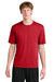 A4 A4N3531 Mens AirFlex Short Sleeve Crewneck T-Shirt Scarlet Red Model Front