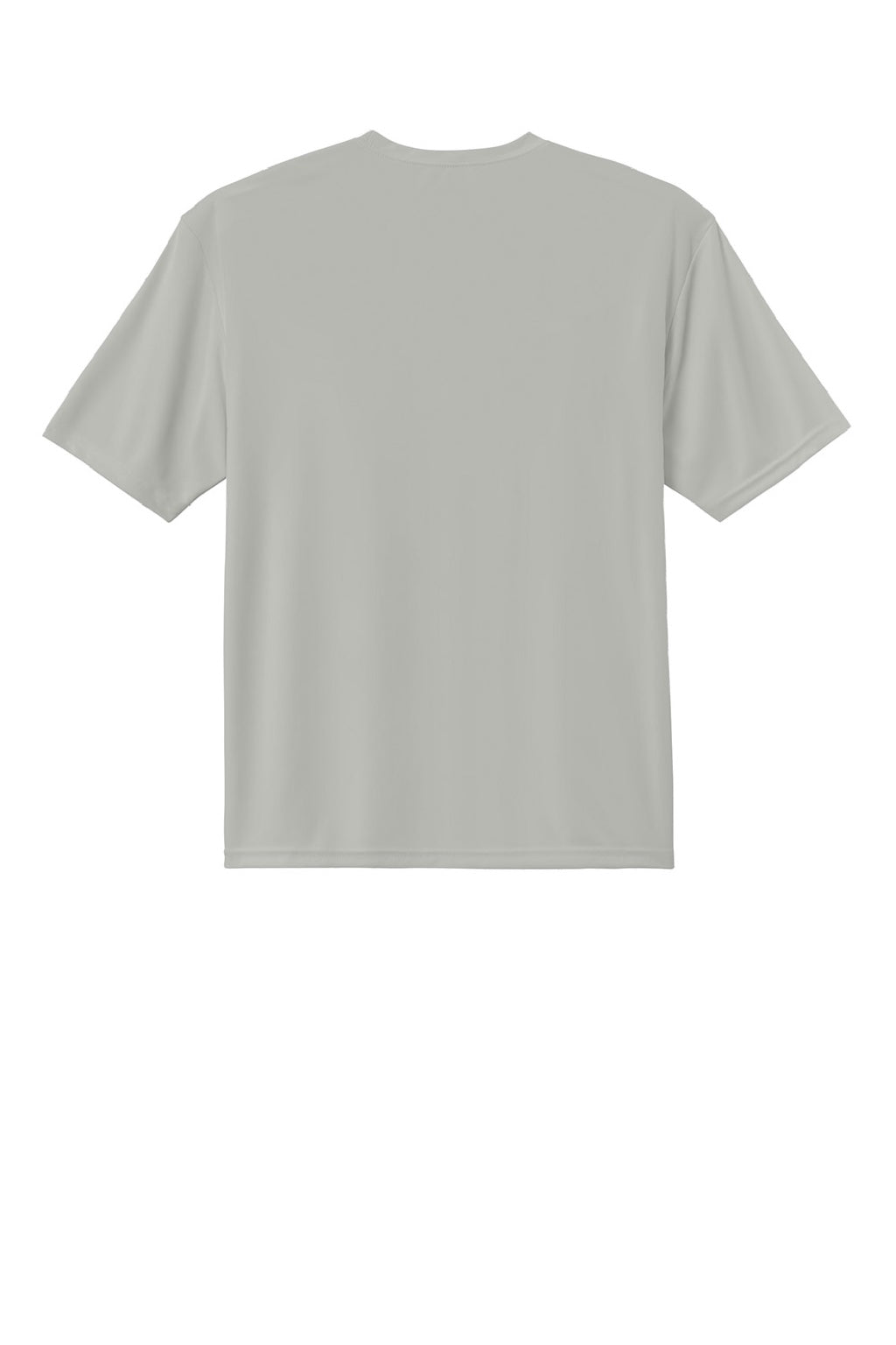 A4 A4N3531 Mens AirFlex Short Sleeve Crewneck T-Shirt Silver Grey Flat Back