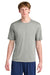 A4 A4N3531 Mens AirFlex Short Sleeve Crewneck T-Shirt Silver Grey Model Front