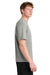 A4 A4N3531 Mens AirFlex Short Sleeve Crewneck T-Shirt Silver Grey Model Side