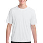 A4 Mens AirFlex Short Sleeve Crewneck T-Shirt - White - COMING SOON