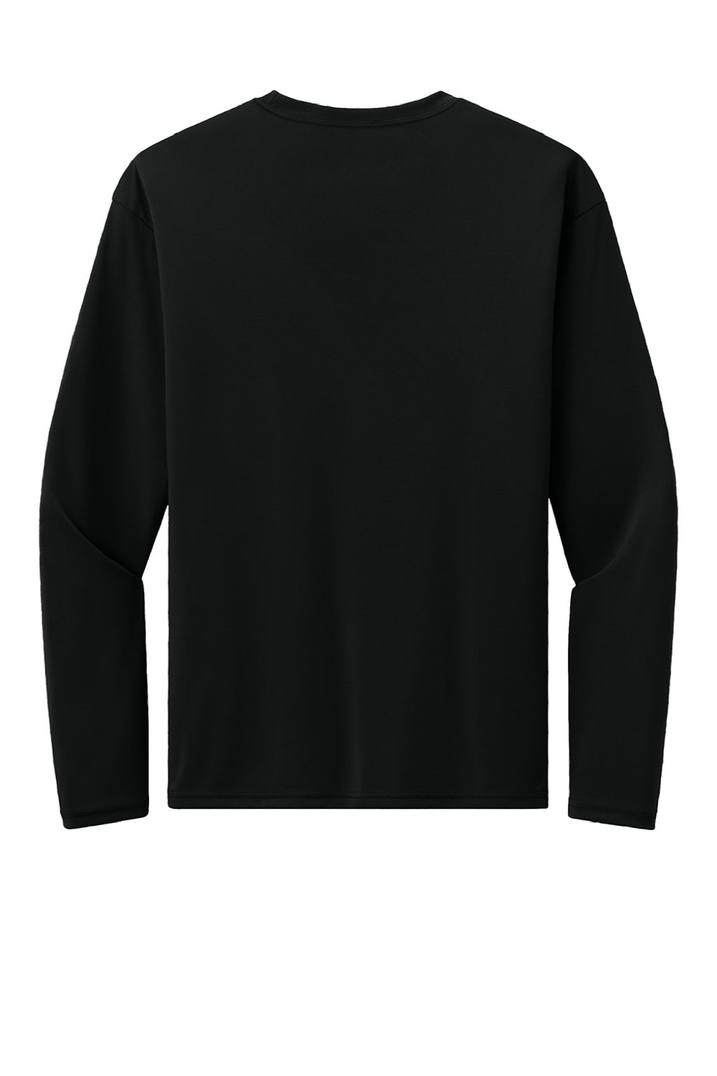A4 A4N3532 Mens AirFlex Long Sleeve Crewneck T-Shirt Black Flat Back