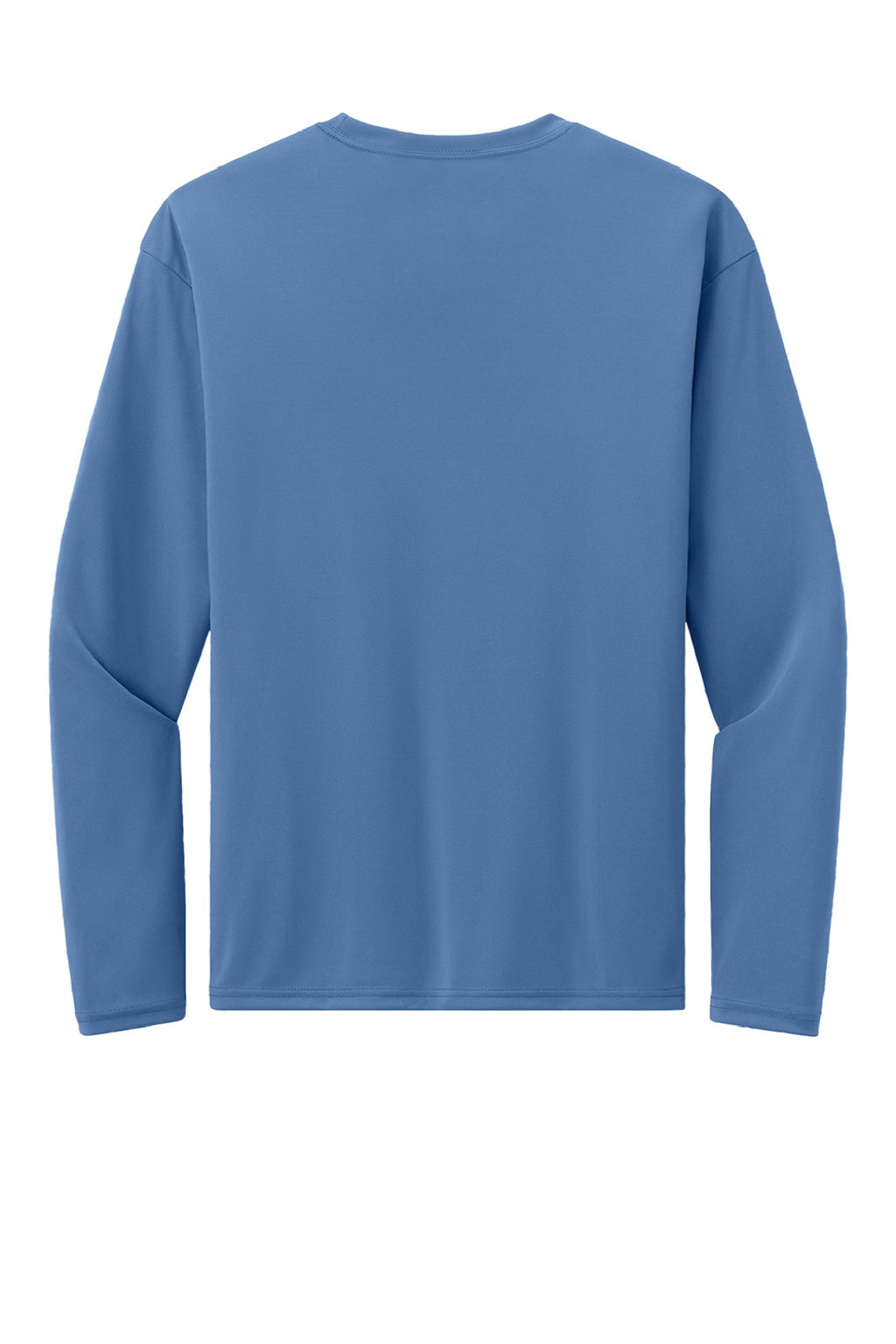 A4 A4N3532 Mens AirFlex Long Sleeve Crewneck T-Shirt Light Blue Flat Back