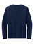 A4 A4N3532 Mens AirFlex Long Sleeve Crewneck T-Shirt Navy Blue Flat Back