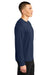 A4 A4N3532 Mens AirFlex Long Sleeve Crewneck T-Shirt Navy Blue Model Side