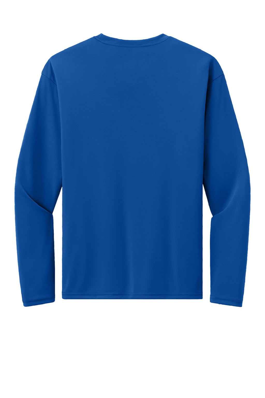A4 A4N3532 Mens AirFlex Long Sleeve Crewneck T-Shirt Royal Blue Flat Back