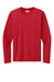 A4 A4N3532 Mens AirFlex Long Sleeve Crewneck T-Shirt Scarlet Red Flat Front
