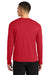 A4 A4N3532 Mens AirFlex Long Sleeve Crewneck T-Shirt Scarlet Red Model Back