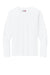 A4 A4N3532 Mens AirFlex Long Sleeve Crewneck T-Shirt White Flat Front
