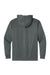 A4 A4N4279 Mens Sprint Tech Fleece Hooded Sweatshirt w/ Pouch Pocket Graphite Grey Flat Back