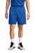 A4 A4N5293 Mens Moisture Wicking Mesh Shorts Royal Blue Model Front