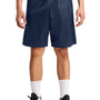A4 Mens Moisture Wicking Tricot Mesh Shorts - Navy Blue