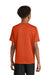 A4 A4NB3142 Youth Performance Moisture Wicking Short Sleeve Crewneck T-Shirt Athletic Orange Model Back