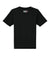 A4 A4NB3142 Youth Performance Moisture Wicking Short Sleeve Crewneck T-Shirt Black Flat Front