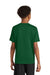 A4 A4NB3142 Youth Performance Moisture Wicking Short Sleeve Crewneck T-Shirt Forest Green Model Back