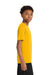 A4 A4NB3142 Youth Performance Moisture Wicking Short Sleeve Crewneck T-Shirt Gold Model Side