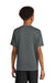 A4 A4NB3142 Youth Performance Moisture Wicking Short Sleeve Crewneck T-Shirt Graphite Grey Model Back