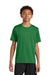 A4 A4NB3142 Youth Performance Moisture Wicking Short Sleeve Crewneck T-Shirt Kelly Green Model Front