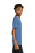 A4 A4NB3142 Youth Performance Moisture Wicking Short Sleeve Crewneck T-Shirt Light Blue Model Side