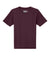 A4 A4NB3142 Youth Performance Moisture Wicking Short Sleeve Crewneck T-Shirt Maroon Flat Front