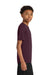 A4 A4NB3142 Youth Performance Moisture Wicking Short Sleeve Crewneck T-Shirt Maroon Model Side