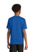 A4 A4NB3142 Youth Performance Moisture Wicking Short Sleeve Crewneck T-Shirt Royal Blue Model Back