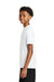 A4 A4NB3142 Youth Performance Moisture Wicking Short Sleeve Crewneck T-Shirt White Model Side