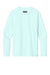 A4 A4NB3165 Youth Cooling Performance Long Sleeve Crewneck T-Shirt Pastel Blue Flat Front