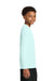 A4 A4NB3165 Youth Cooling Performance Long Sleeve Crewneck T-Shirt Pastel Blue Model Side