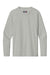 A4 A4NB3165 Youth Cooling Performance Long Sleeve Crewneck T-Shirt Silver Grey Flat Front