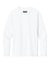 A4 A4NB3165 Youth Cooling Performance Long Sleeve Crewneck T-Shirt White Flat Front