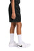 A4 A4NB5301 Youth Moisture Wicking Mesh Shorts Black Model Side