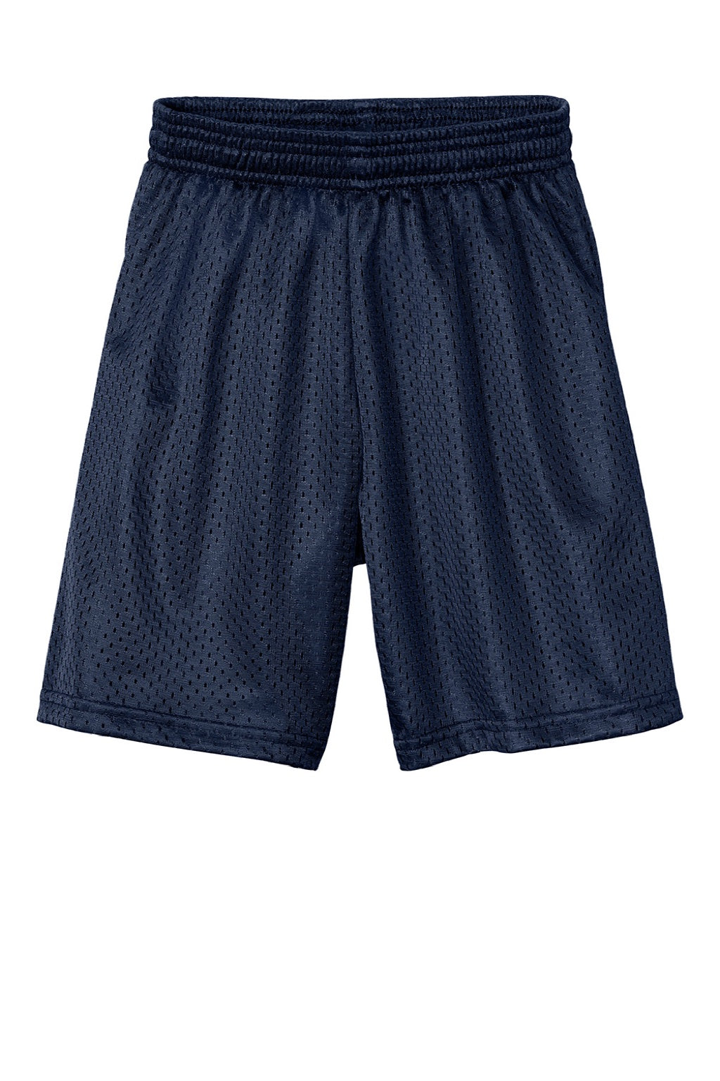 A4 A4NB5301 Youth Moisture Wicking Mesh Shorts Navy Blue Flat Front