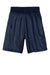 A4 A4NB5301 Youth Moisture Wicking Mesh Shorts Navy Blue Flat Front