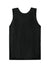 A4 A4NF1270 Mens Reversible Mesh Moisture Wicking Tank Top Black Flat Back