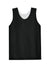 A4 A4NF1270 Mens Reversible Mesh Moisture Wicking Tank Top Black Flat Front