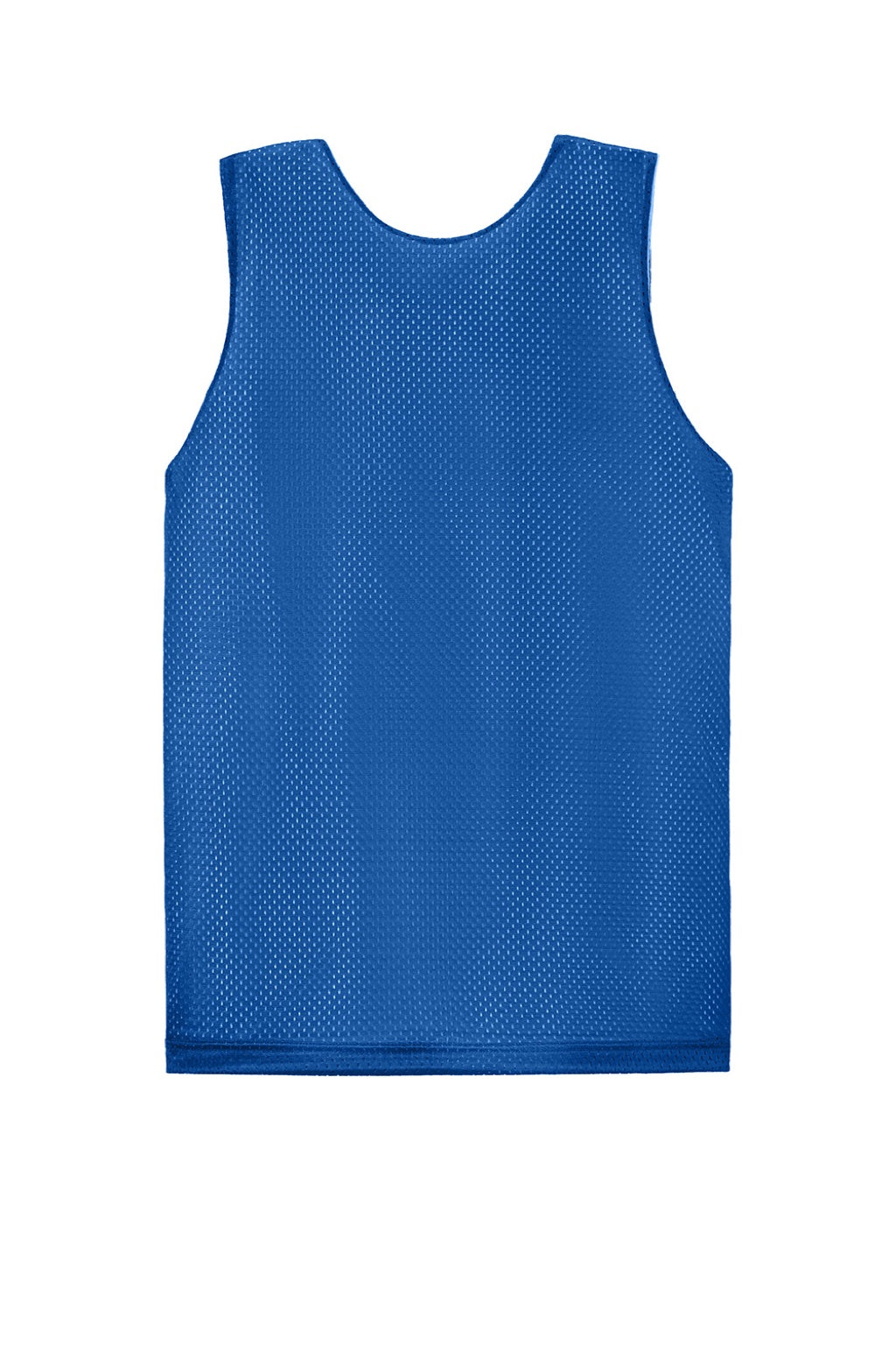 A4 A4NF1270 Mens Reversible Mesh Moisture Wicking Tank Top Royal Blue Flat Back